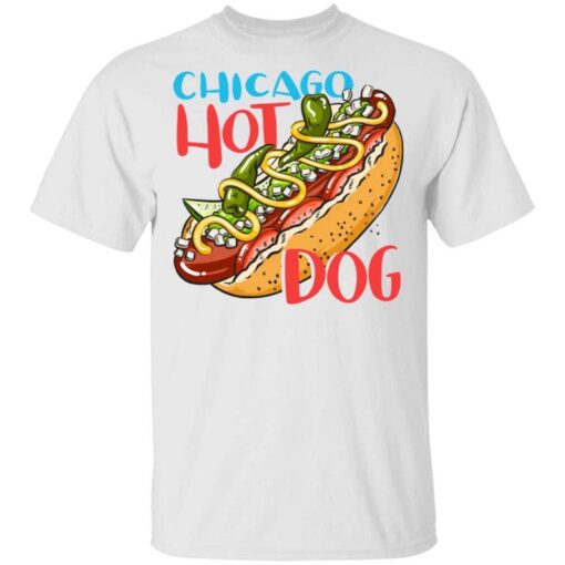 Chicago Style Hot Dog T-Shirt