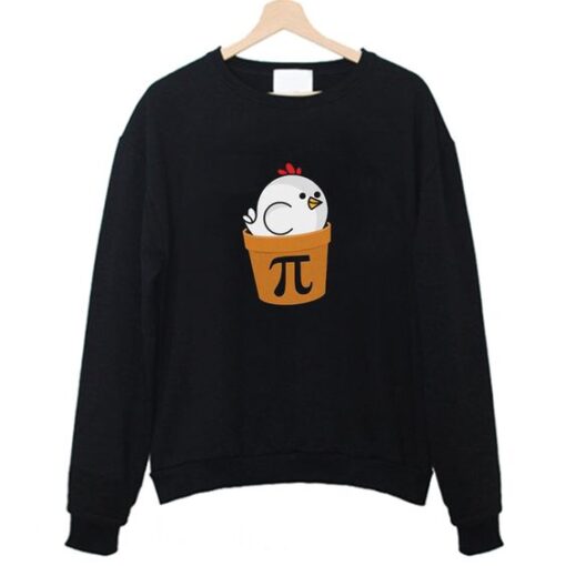 Chicken Pot Pi match Teacher Pi Day SWEATSHIRT ZNF08