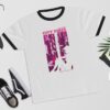 City Vibes - Japanese - Ringer T-Shirt - Aesthetic Shirt,Aesthetic,Aesthetic Clothing, Japanese Shirt,Kawaii,Japanese aesthetic,Vaporwave