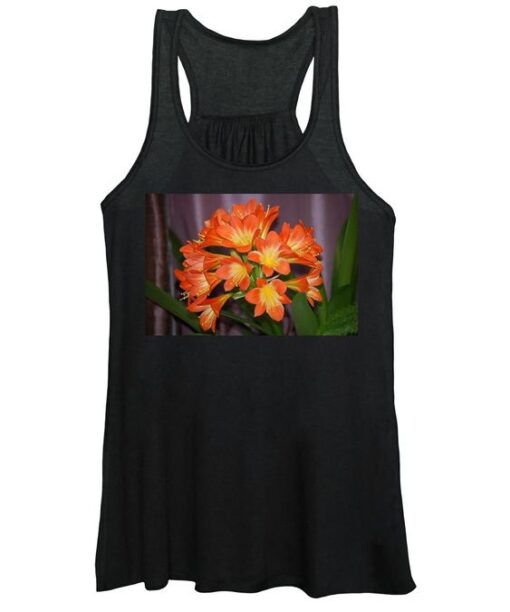 Clivia Blossoms Women's Tank Top ZNF08