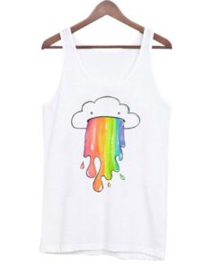 Cloud Rainbow Tanktop ZNF08