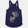 Colorful Bicycle Racerback Tank ZNF08