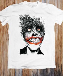 Comics Batman Joker Face Of Bats Unisex T Shirt