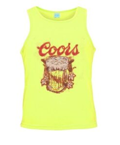 Coors beer tanktop AY