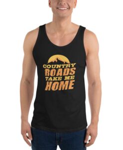 Country Roads Mens Tank Top