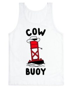 Cow Buoy tank top ZNF08