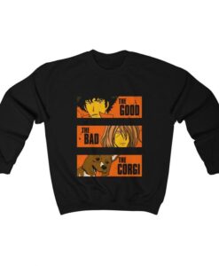 Cowboy Bebop sweatshirt, cowboy bepop corgi, anime sweatshirt,cowboy bebop shirt,anime shirt,anime aesthetic,japanese