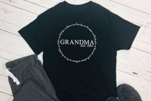 Custom Grandma Shirt ZNF08