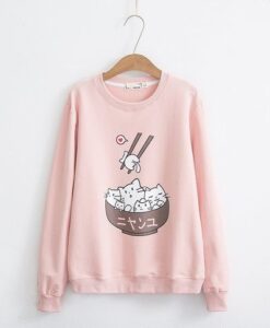 Cute Cat SWEATSHIRT ZNF08