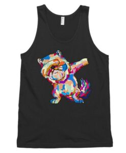 Cute Dabbing Persian Cat Funny Kitty Dab Dance Pet Lover Unisex Tank Top ZNF08