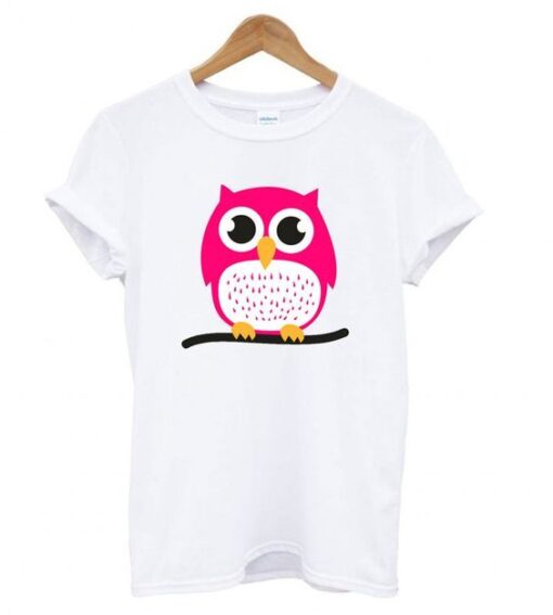 Cute Owl Kids T shirt ZNF08