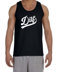 DILF CURSIVE Tank Top