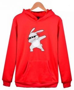 Dabbing Rabbit Hoodie ZNF08