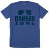 Danger Zone Top Gun 2 Tom Cruise Maverick Goose Val Kilmer Ice Man Iceman vintage air force fighter jet 80s eighties tri blend tee t shirt