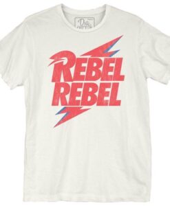 David Bowie Rebel Bolt Unisex Tee ZNF08