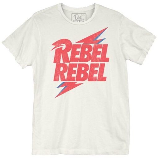 David Bowie Rebel Bolt Unisex Tee ZNF08