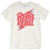 David Bowie Rebel Bolt Vintage T-shirt ZNF08