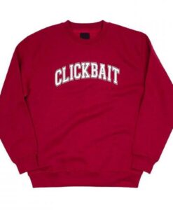 David Dobrik Garnet Clickbait Sweatshirt KM