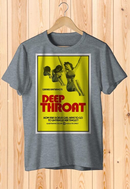 Deep Throat, Adult Retro Movie Poster Art Shirt