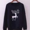 Deer Graphic Sweatshirt