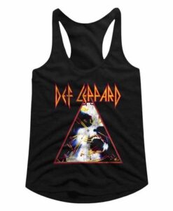 Def Leppard Special Order Nobghyst Ladies Racerback TANK TOP ZNF08