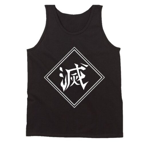 Demon Slayer Japanese Symbol Destroy Men's Tank Top AY