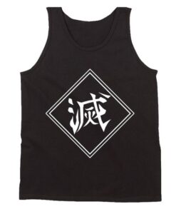 Demon Slayer Japanese Symbol Destroy Men's Tank Top AY