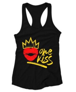 Descendants One Kiss Woman's Racerback Tank Top ZNF08