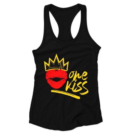 Descendants One Kiss Woman's Racerback Tank Top ZNF08