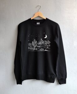 Desert starry night Sweatshirt AY