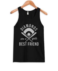 Diamonds Are Girls Best Friend Tank Top ZNF08