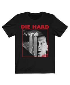 Die Hard retro movie tshirt