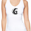 Digging the moon tank top