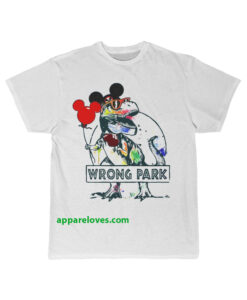 Dinosaur Wrong Park t shirt Short Sleeve thd