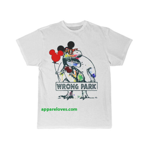 Dinosaur Wrong Park t shirt Short Sleeve thd