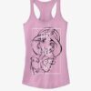 Disney Aladdin Princess Box Girls Tank ZNF08