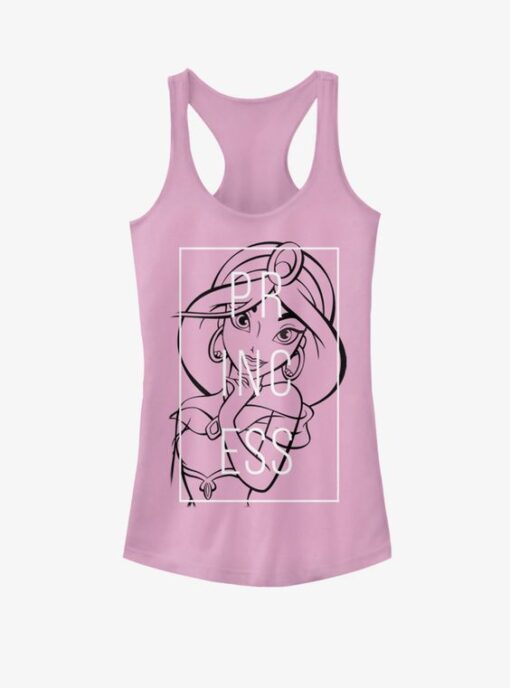 Disney Aladdin Princess Box Girls Tank ZNF08