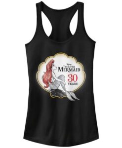 Disney Juniors' Princesses Anniversary Logo Ideal Racerback Tank Top ZNF08