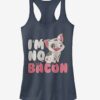 Disney Moana Pua No Bacon Girls Tank Top ZNF08