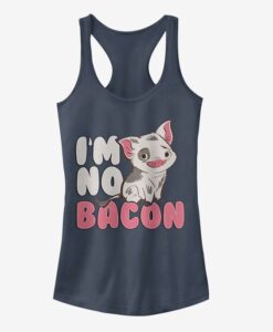 Disney Moana Pua No Bacon Girls Tank Top ZNF08