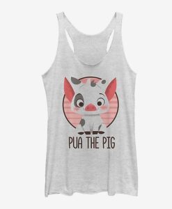 Disney Moana Pua The Pig Girls Tank Top ZNF08