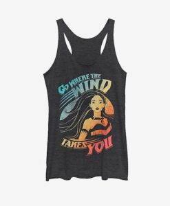 Disney Pocahontas Wind Takes You Girls Tank ZNF08