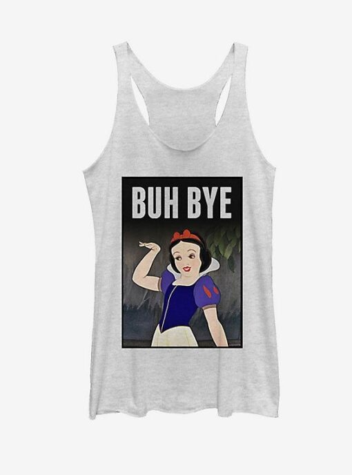 Disney Snow White And The Seven Dwarfs Bye Womens Tank Top ZNF08