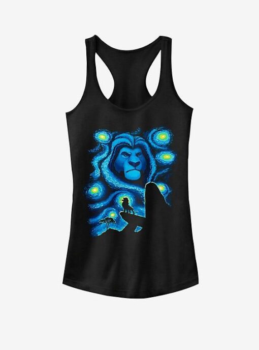 Disney The Lion King Starry Pridelands Girls Tank ZNF08