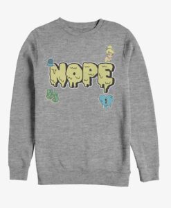 Disney Tinker Bell Nope Melt Sweatshirt ZNF08