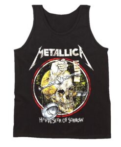 Distressed Metallica Men's Tank Top AY