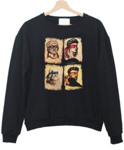 Donatello Raphael Leonardo Michelangelo Sweatshirt AY