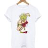 Dragonball Z Broly White T shirt ZNF08