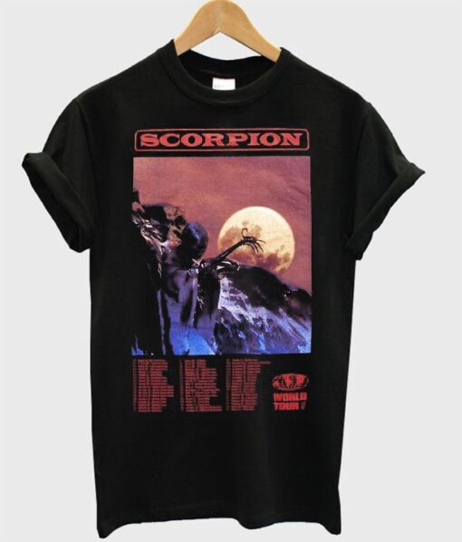 Drake Scorpion World Tour T-shirt ZNF08