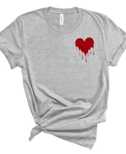 Drippy Heart Valentine's Day Shirt ZNF08